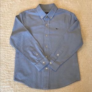 Like New Vineyard Vines Kids Oxford Shirt Size 7